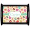 Easter Eggs Black Wooden Tray - Large (Personalized)