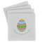 Easter Eggs Absorbent Stone Coasters - Set of 4 (Personalized)