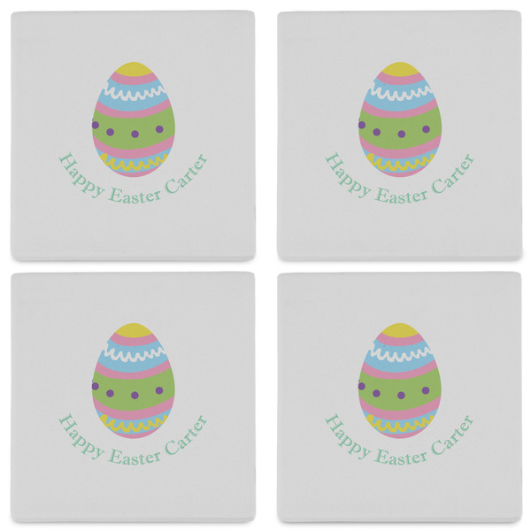Easter Eggs Set of 4 Sandstone Coasters - See All 4 View