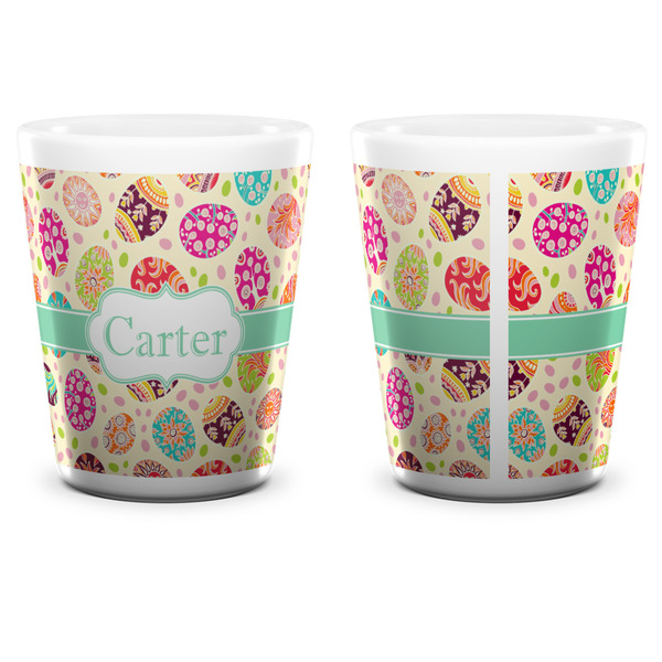 Easter Eggs Shot Glass - White - APPROVAL