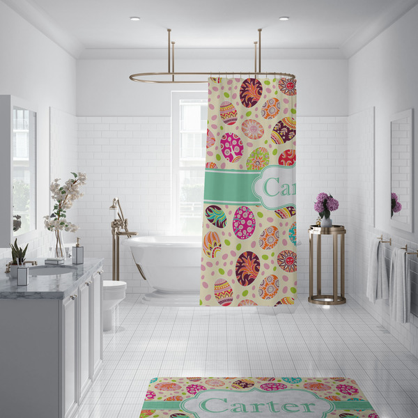 Easter Eggs Shower Curtain - 70"x83"