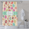 Easter Eggs Shower Curtain Lifestyle