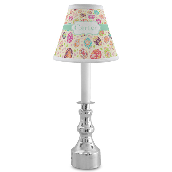 Easter Eggs Small Chandelier Lamp - LIFESTYLE (on candle stick)