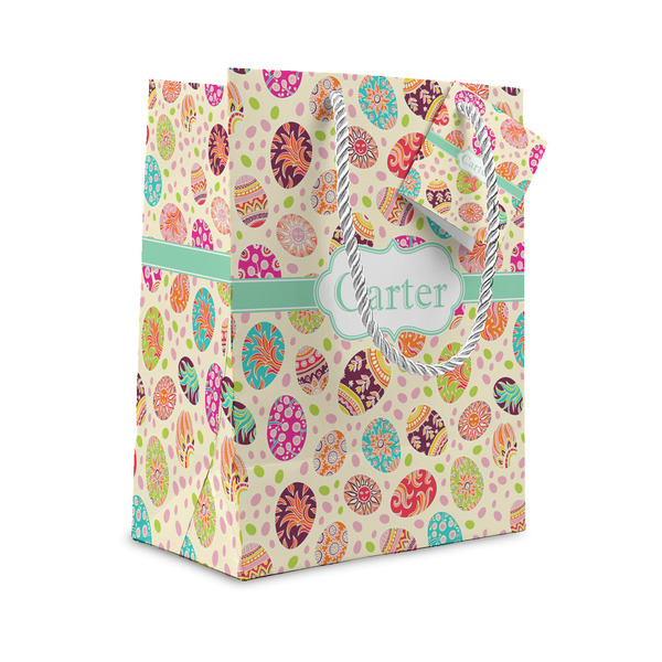 Custom Easter Eggs Small Gift Bag (Personalized)