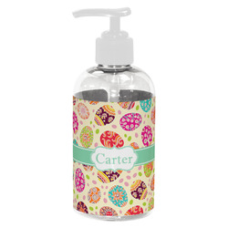 Easter Eggs Plastic Soap / Lotion Dispenser (8 oz - Small - White) (Personalized)