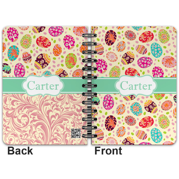 Easter Eggs Spiral Journal 5 x 7 - Apvl