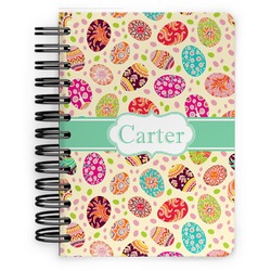 Easter Eggs Spiral Notebook - 5x7 w/ Name or Text