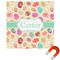 Easter Eggs Square Car Magnet - 10" (Personalized)