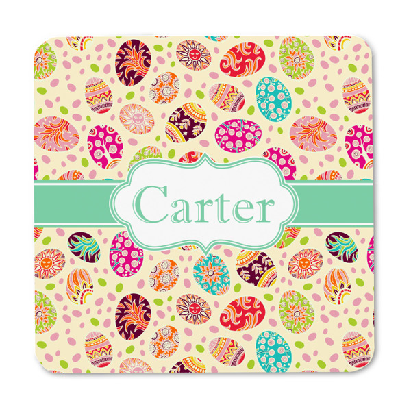 Easter Eggs Square Fridge Magnet - FRONT