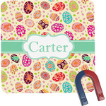 Easter Eggs Square Fridge Magnet (Personalized)