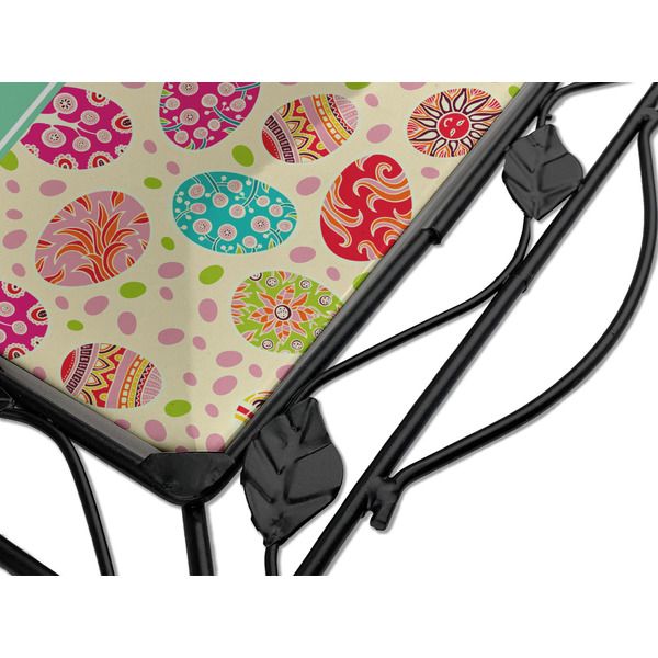 Easter Eggs Square Trivet - Detail