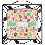 Easter Eggs Square Trivet (Personalized)