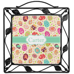 Easter Eggs Square Trivet (Personalized)