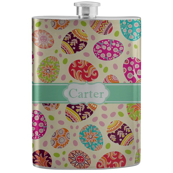 Custom Easter Eggs Stainless Steel Flask (Personalized)
