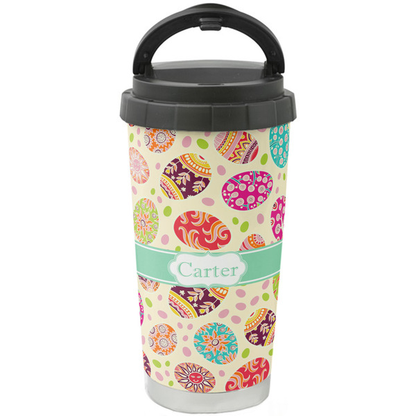 Custom Easter Eggs Stainless Steel Coffee Tumbler (Personalized)