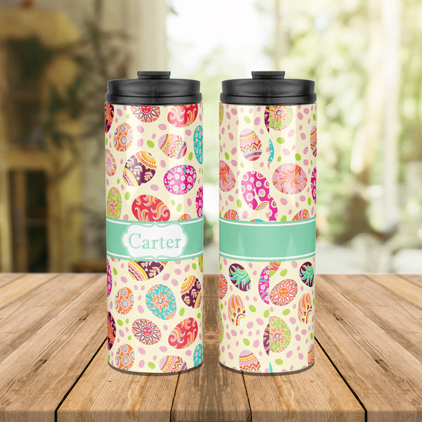 Easter Eggs Stainless Steel Tumbler - Lifestyle