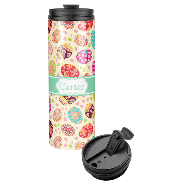 Custom Easter Eggs Stainless Steel Skinny Tumbler (Personalized)