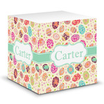 Easter Eggs Sticky Note Cube (Personalized)