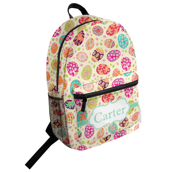 Custom Easter Eggs Student Backpack (Personalized)