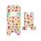 Easter Eggs Stylized Phone Stand - Front & Back - Small