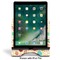 Easter Eggs Stylized Tablet Stand - Front with ipad