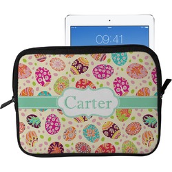 Easter Eggs Tablet Case / Sleeve - Large (Personalized)