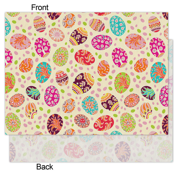 Easter Eggs Tissue Paper - Heavyweight - Medium - Front & Back