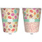 Easter Eggs Trash Can White - Front and Back - Apvl