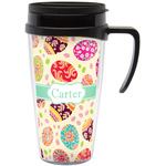 Easter Eggs Acrylic Travel Mug with Handle (Personalized)
