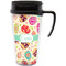 Easter Eggs Travel Mug with Black Handle - Front