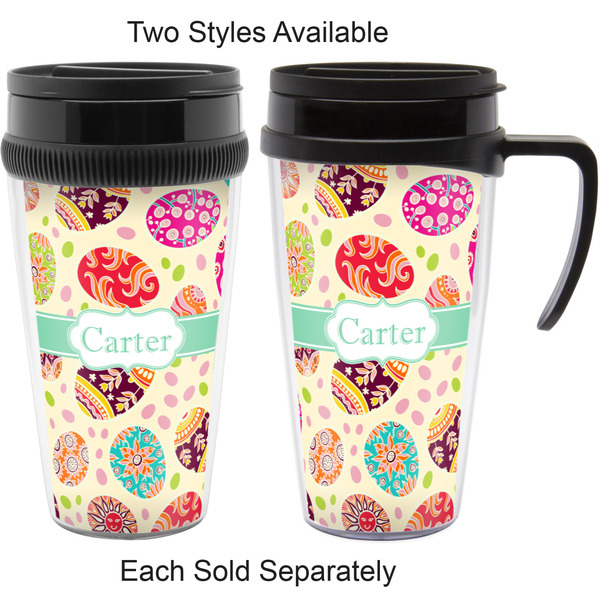 Easter Eggs Travel Mugs - with & without Handle