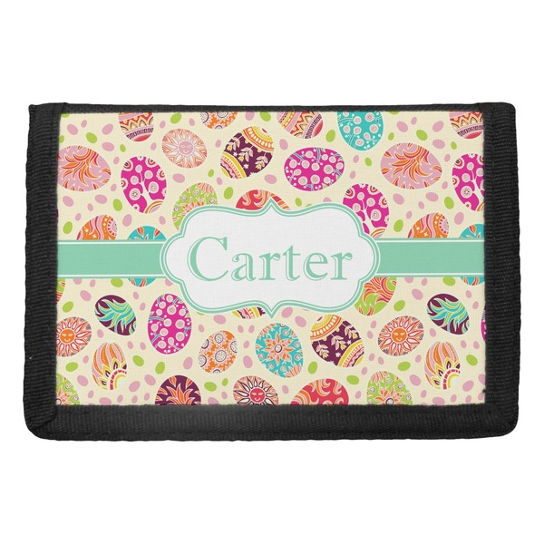 Custom Easter Eggs Trifold Wallet (Personalized)
