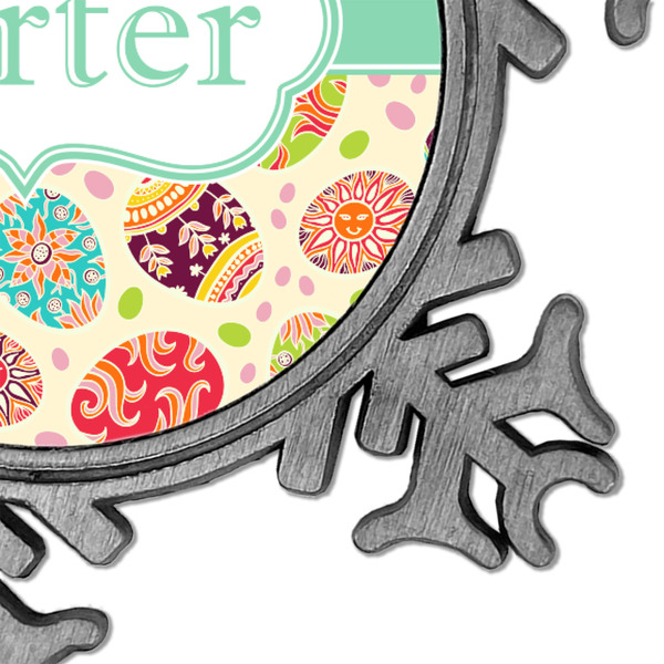 Easter Eggs Vintage Snowflake - Detail