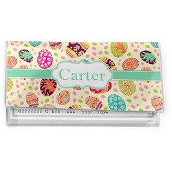Easter Eggs Vinyl Checkbook Cover (Personalized)