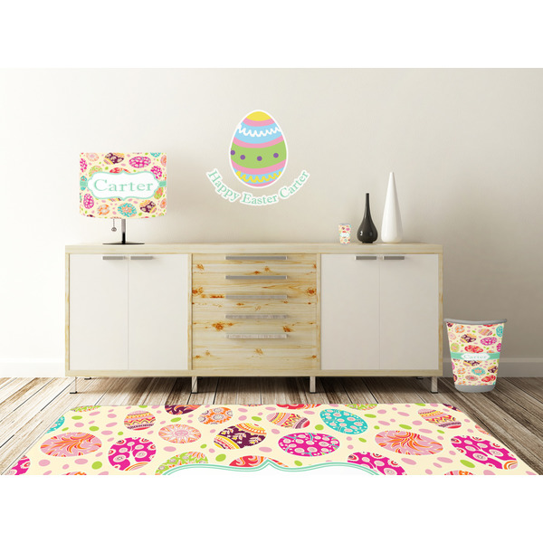 Easter Eggs Wall Graphic Decal Wooden Desk