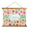 Easter Eggs Wall Hanging Tapestry - Wide (Personalized)