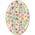 Easter Eggs Monogram Decal - Small (Personalized)
