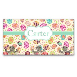 Easter Eggs Wall Mounted Coat Rack (Personalized)