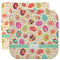 Easter Eggs Facecloth / Wash Cloth (Personalized)
