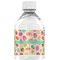 Easter Eggs Water Bottle Label - Back View