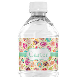 Easter Eggs Water Bottle Labels - Custom Sized (Personalized)