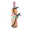 Easter Eggs Wine Bottle Apron - DETAIL WITH CLIP ON NECK