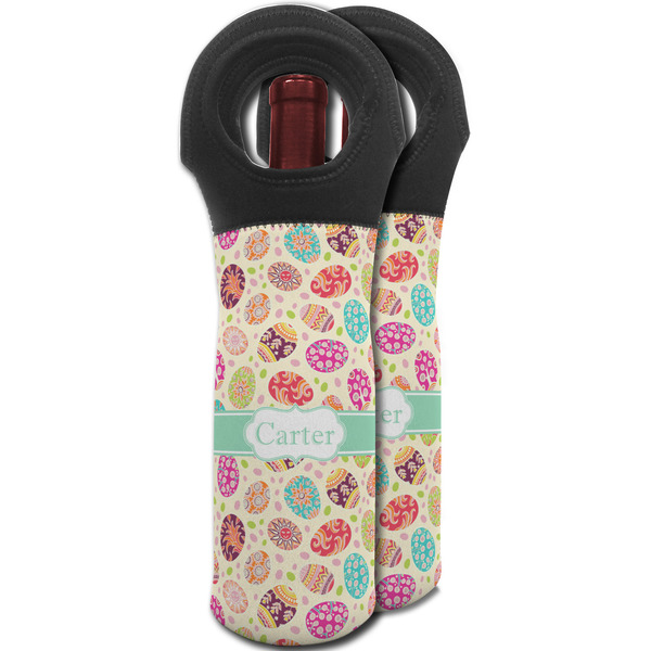 Easter Eggs Wine Tote Bag - MAIN
