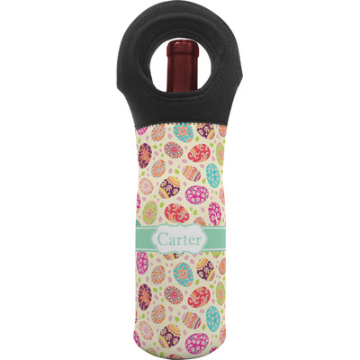 Easter Eggs Wine Tote Bag (Personalized)