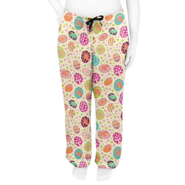 Easter Eggs Women's Pj on model - Front