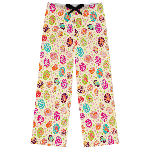 Custom Easter Eggs Womens Pajama Pants - M