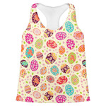 Easter Eggs Womens Racerback Tank Top - Small