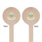 Easter Eggs Wooden 6" Stir Stick - Round - Double Sided - Front & Back