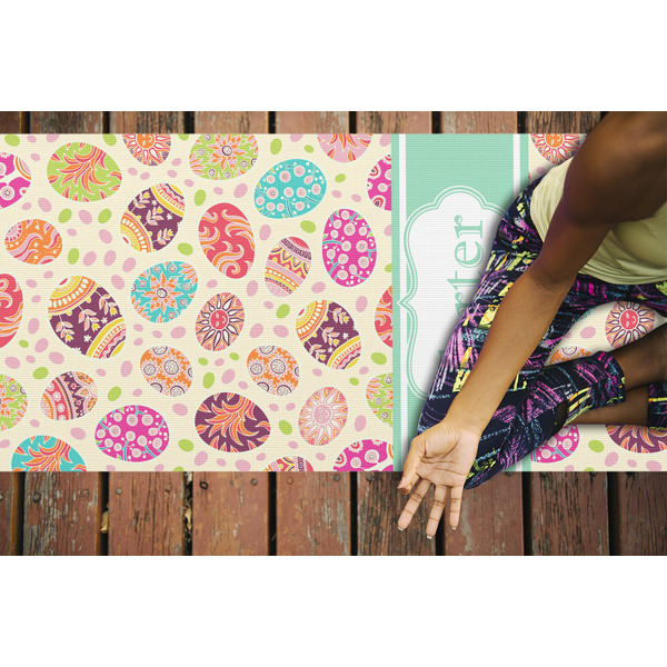 Easter Eggs Yoga Mats - LIFESTYLE