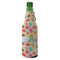 Easter Eggs Zipper Bottle Cooler - ANGLE (bottle)